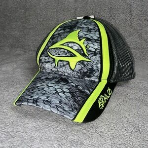 LOCO Skailz Snapback Hat Cap Neon Green Fishing Outdoor Boating New